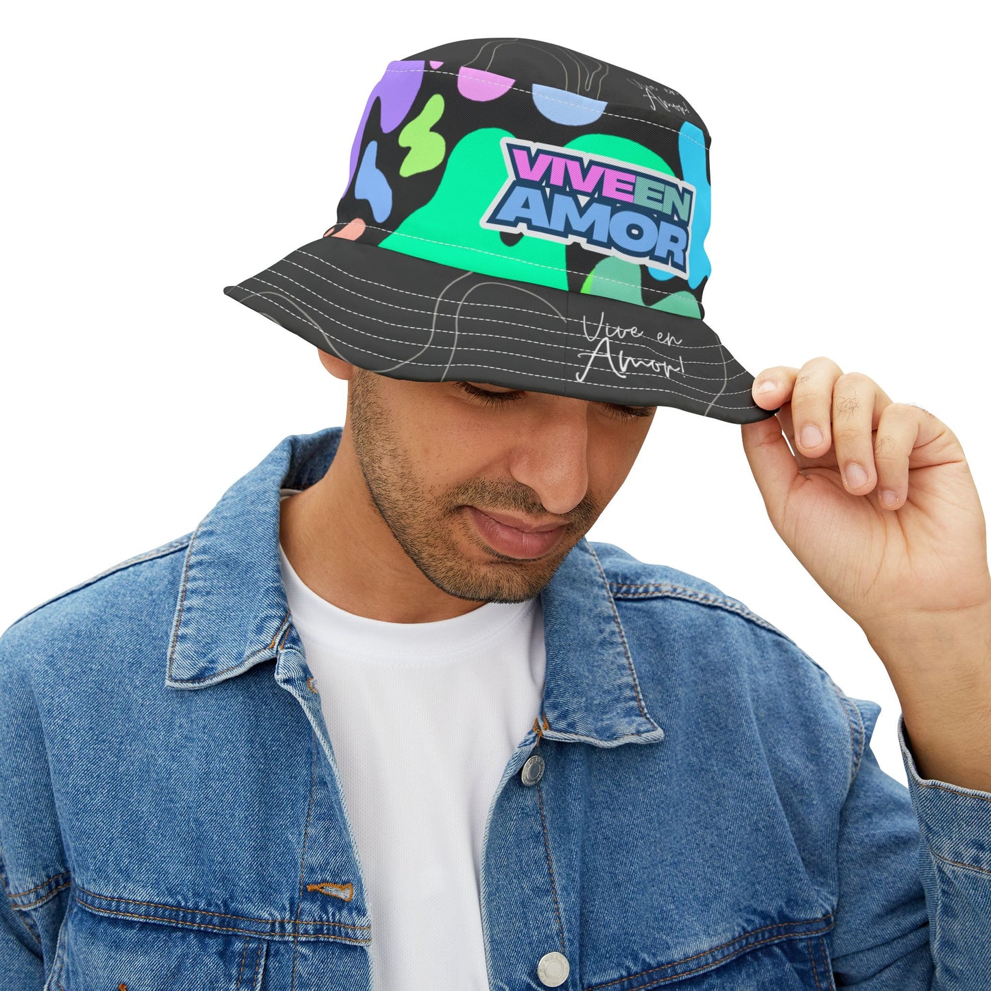 VIVE EN AMOR Bucket Hat